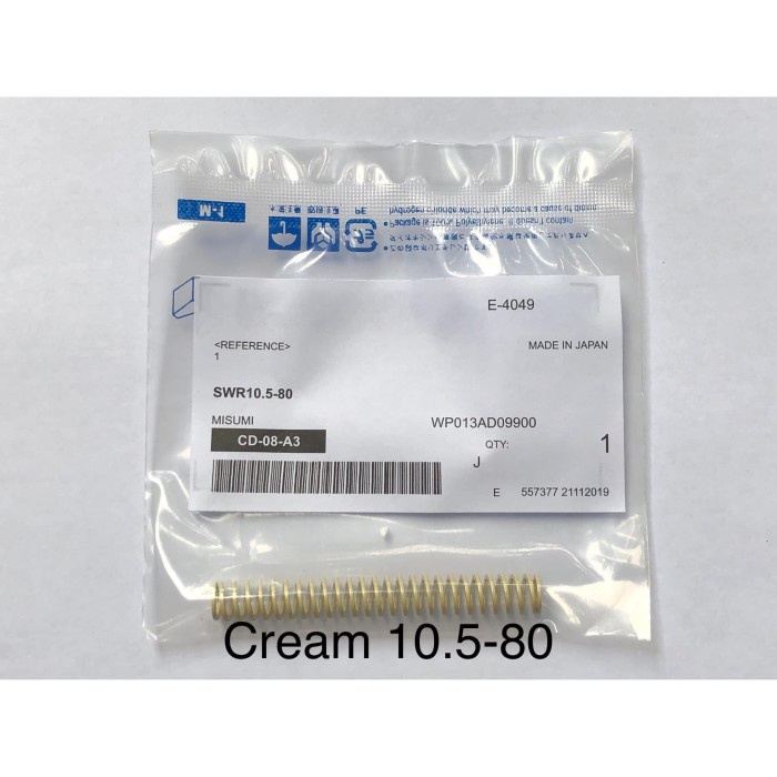 Bestseller Per Misumi Cream Original Japan Untuk Per Hammer/Pemukul - Per Mizumi