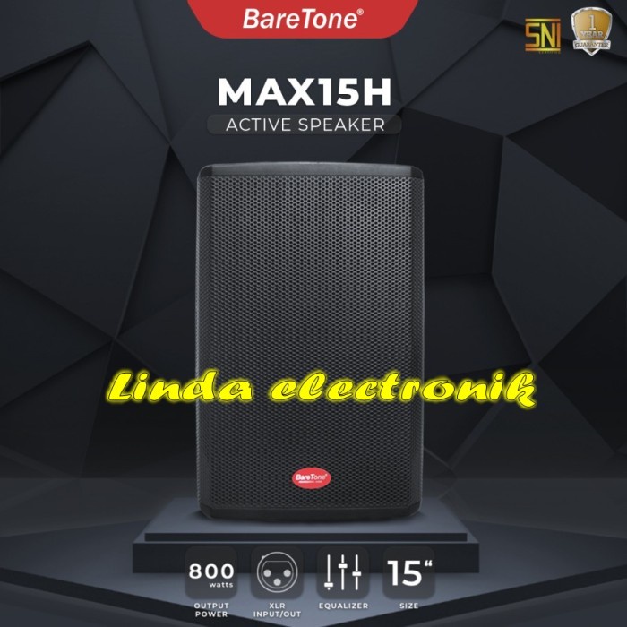 Speaker Aktif Baretone Max15H Baretone Max 15H Baretone Max15 H 1Bh