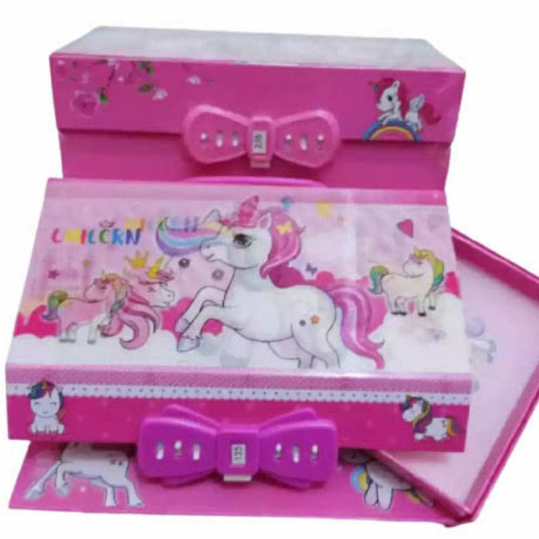 

Serba Murah.. kotak pensil 3 tingkat animasi/kotak pensil karakter 3D/kotak pensil berkode M8J