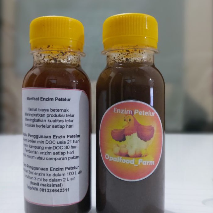 (S ♡L✉13] ENZIM AYAM INDUKAN/ UNGGAS PETELUR kemasan 100 ml -siaap.dikirim✪