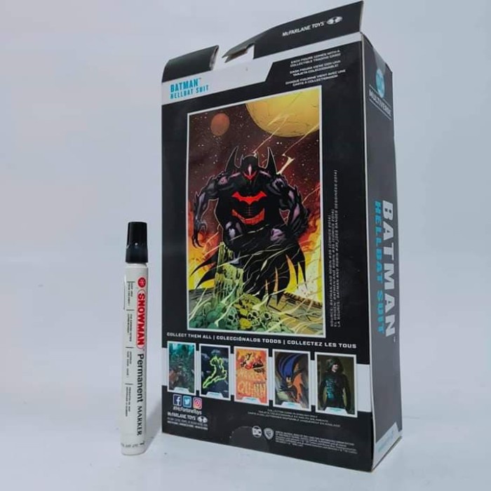 PROMO MAINAN ACTION FIGURE BATMAN ARMOR HELLBAT BY MCFARLANE TINGGI SEKITAR TERMURAH