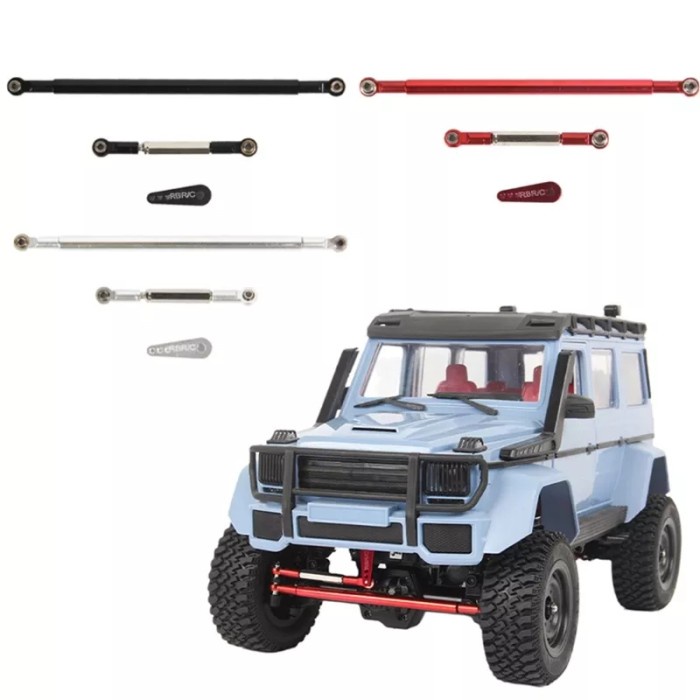 PROMO METAL STEERING LINK SERVO LINKSTIR RC MN86 MN86K MN86KS TERLARIS