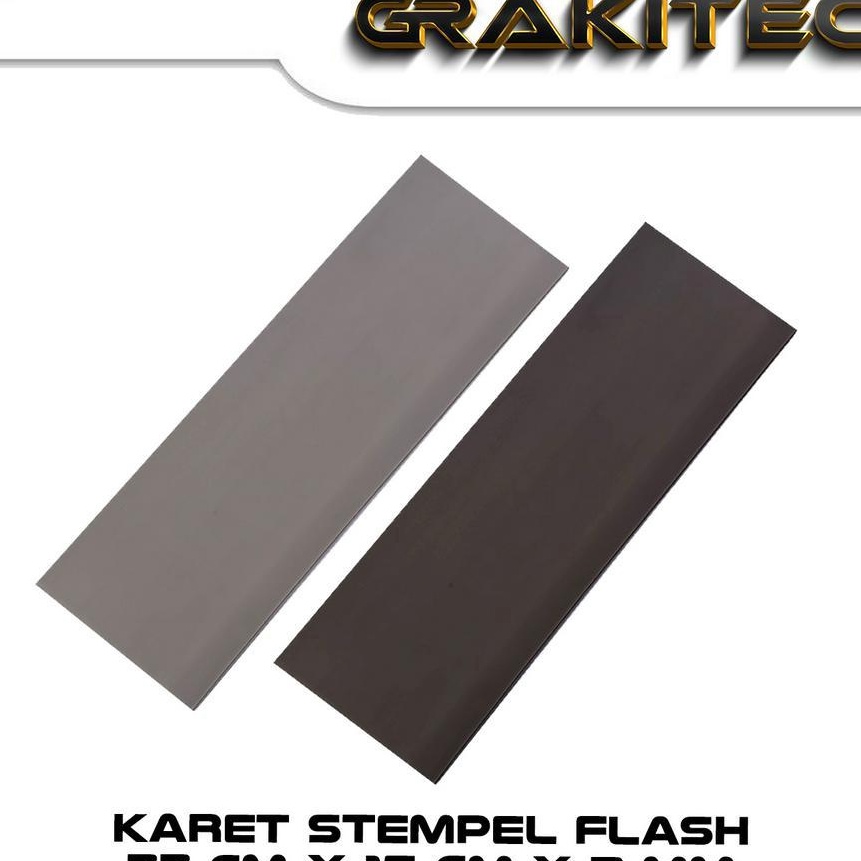 

[☛ M♫4T> Karet Stempel Flash 33 CM X 15 CM X 7 MM GRAKITEC/ top.prooduk.!