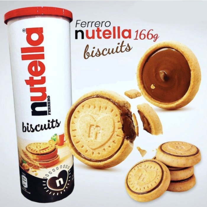 

Ferrero Nutella Biscuit 166g Tube