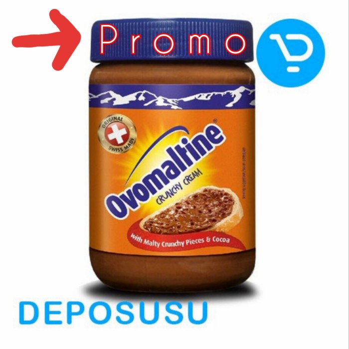 

selai crunchy OVOMALTINE 380Gr