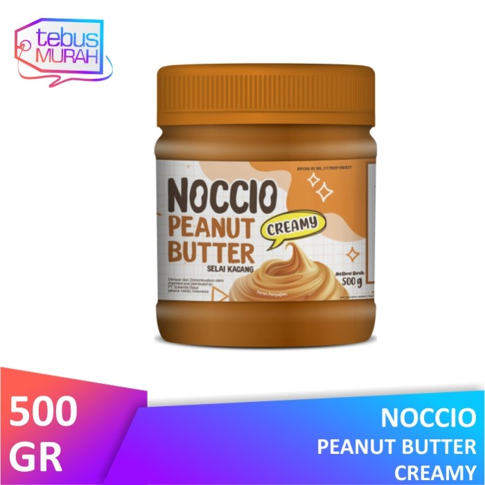 

Noccio Peanut Butter Creamy 500gr