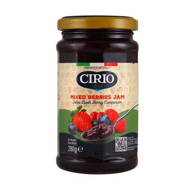

CIRIO MIXED BERRIES JAM 280GR