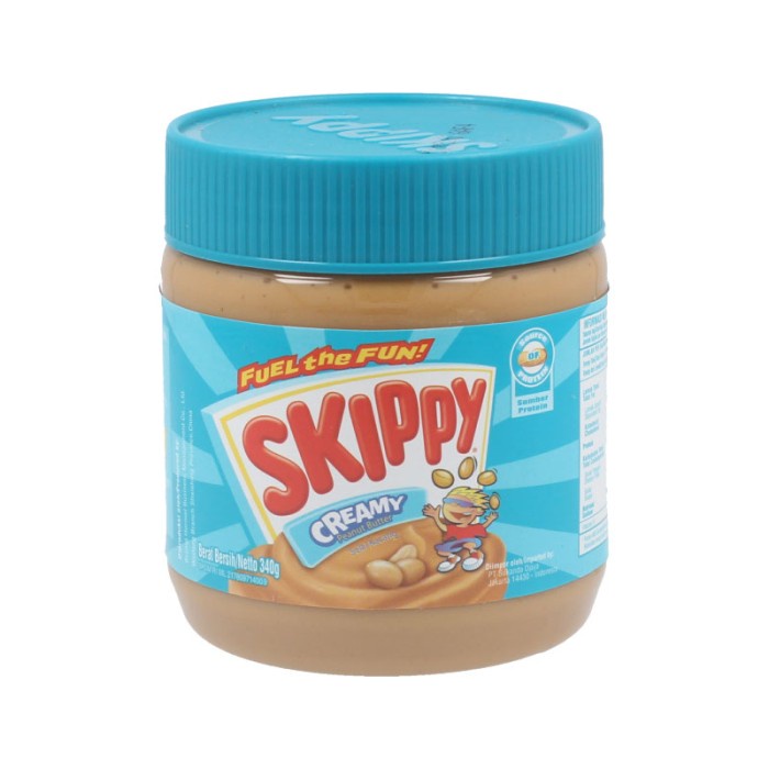 

SKIPPY JAM PEANUT BUTTER CREAM 340 GR