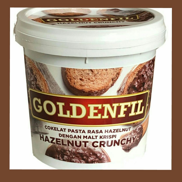 

goldenfil selai hazelnut crunchy 1kg