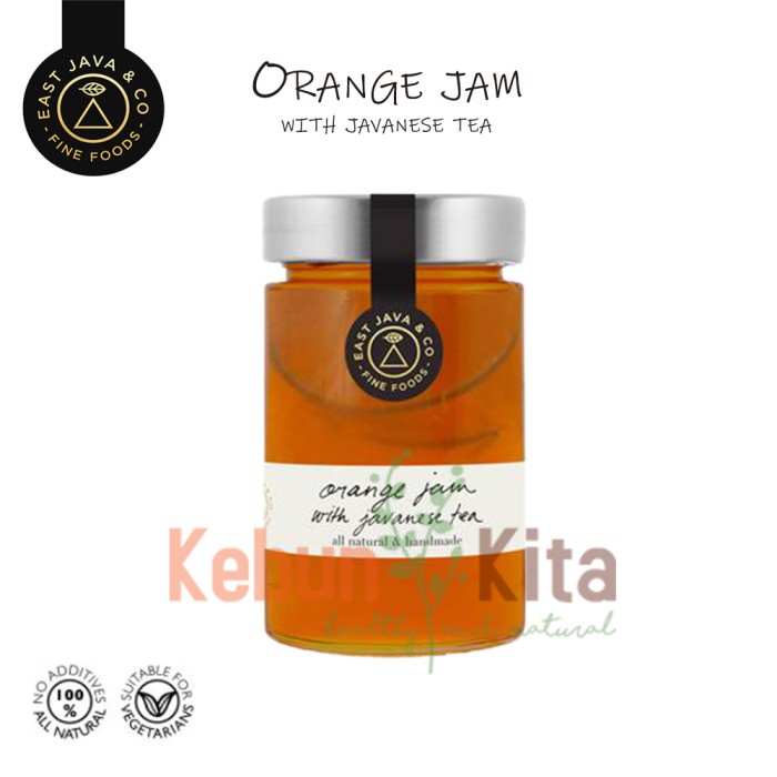 

East Java and Co Orange Jam with Javanese Tea 250 Gr