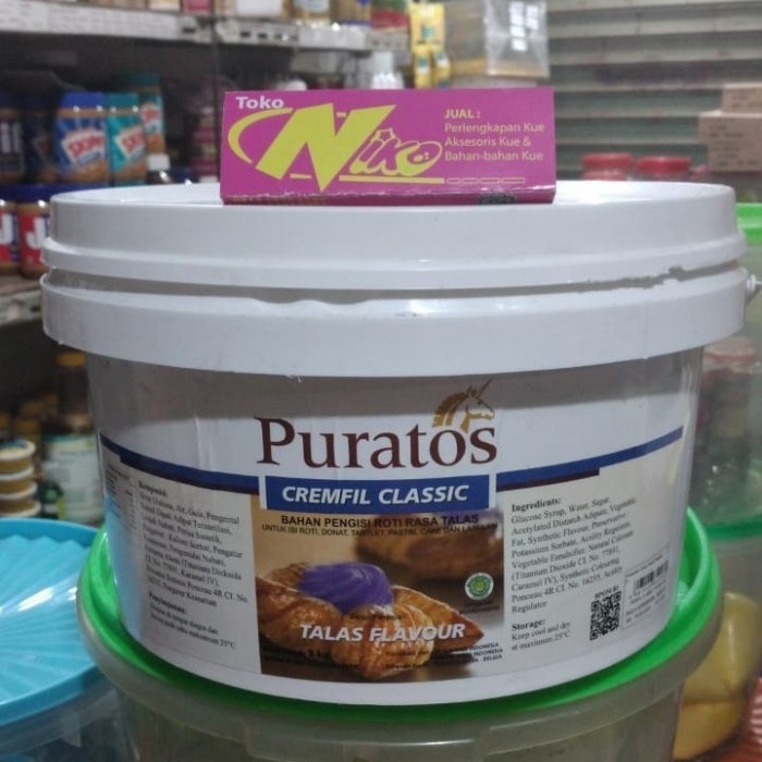 

selai puratos talas 1 kg grab gojek