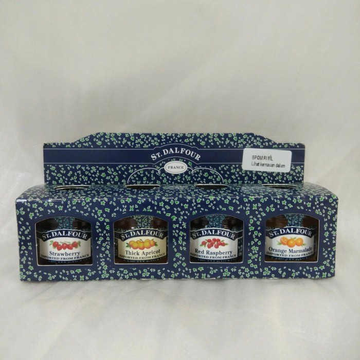 

Selai ST. DALFOUR Mini Jars 4 x 28g