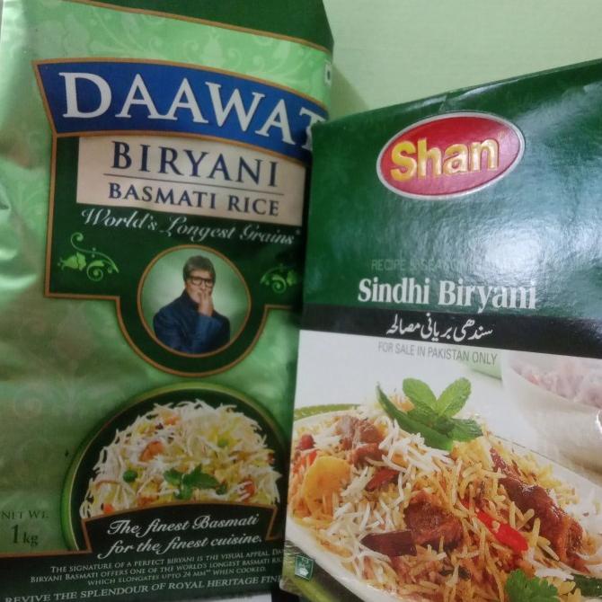 

>*>*>*>*] Beras Daawat Biryani dan bumbu biryani kombinasi perfect