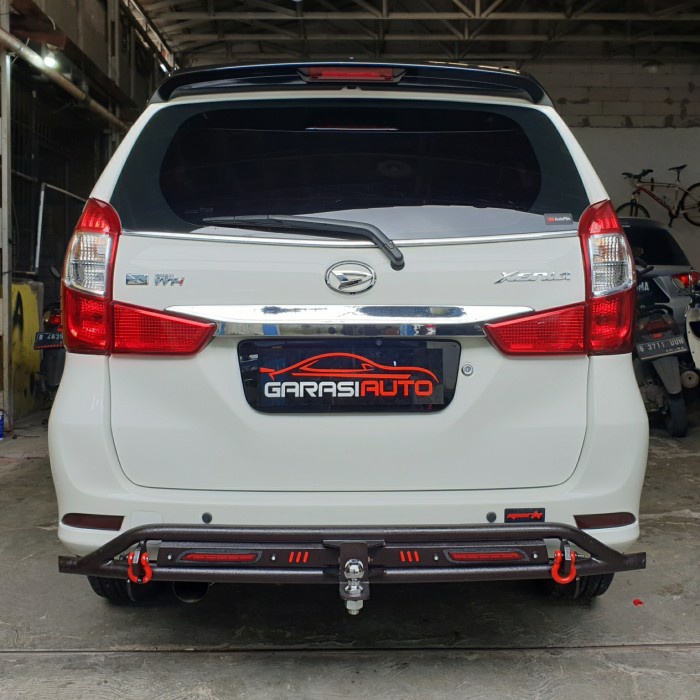 Towing Belakang Avanza Xenia Sevencode Cobra Style Tanduk Bumper Besi best
