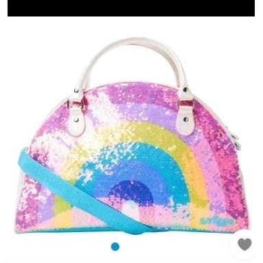 Smiggle Weekender Bag Rainbow Sequin Travel Bag Original SALE Ready