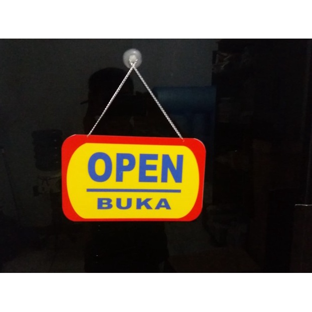 

Termurah Akrilik acrylic perlengkapan rumah & kantor sign label open closed