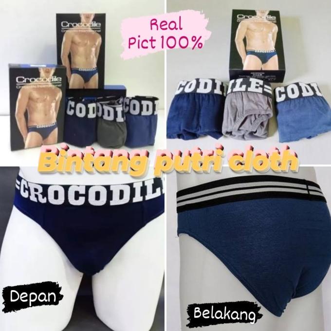 Celana Dalam Crocodile Pria Dewasa | Cd Pria Crocodile |Cd Pria Murah