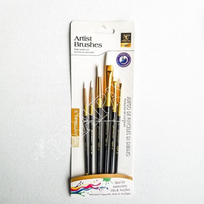 

Kuas Lukis Yipinxuan Set 6 Pcs / Painting Brush Set