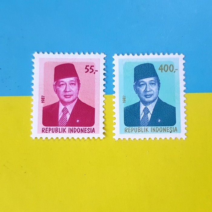 

Bestseller Perangko/Prangko Indonesia. Seri Presiden Soeharto. 1987