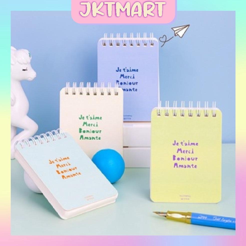 

Promo Jktmart Spiral Notebook / Buku Tulis Buku Catatan Spiral Mini Pocket Size A7 S025