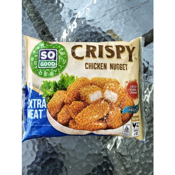 

SO GOOD Crispy Chicken Nugget/Naget Crispy 400g