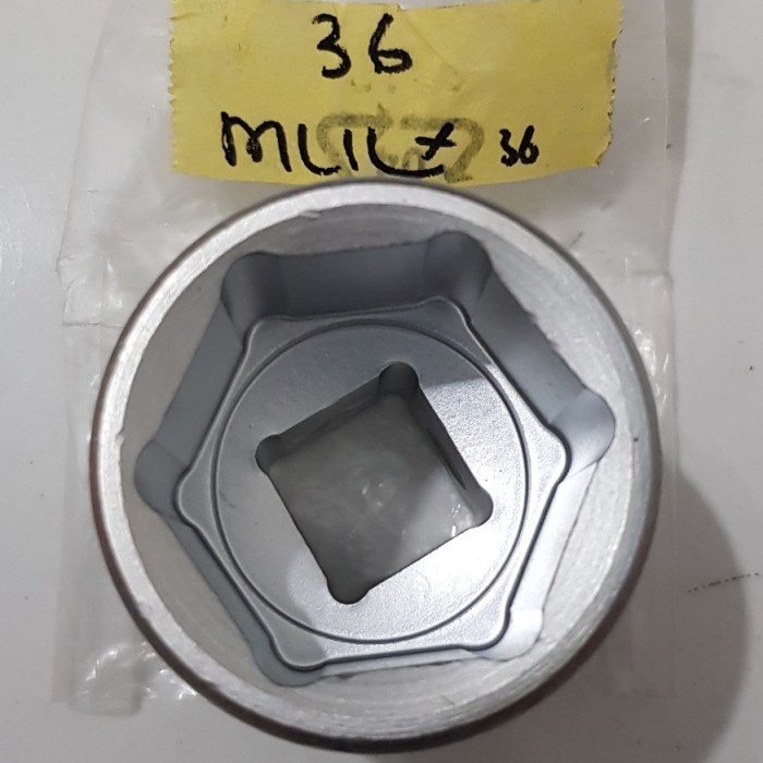 garansi kunci sok / mata sok ukuran 36 mm segi 6 (3/4") merk tekiro original viviaja8781