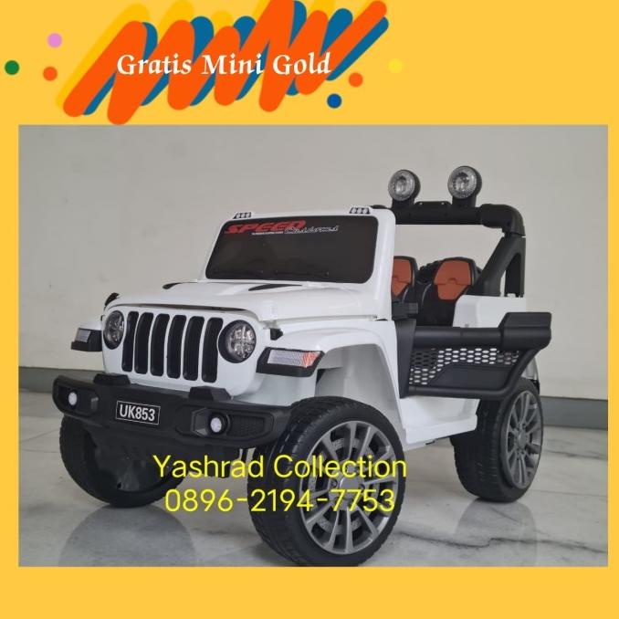 Mainan Mobil Aki Anak Jeep
