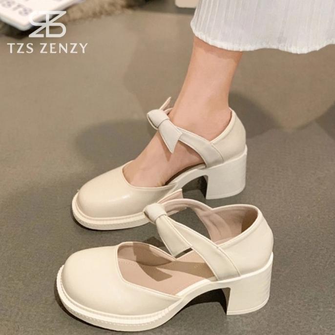 TZS Zenzy Krystal Heels Korea Inspired -  Sepatu Heels Wanita Modis