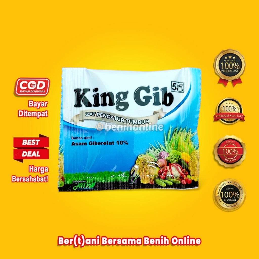 ZAT PENGATUR TUMBUH - ZPT - King Gib - gib gro big grow