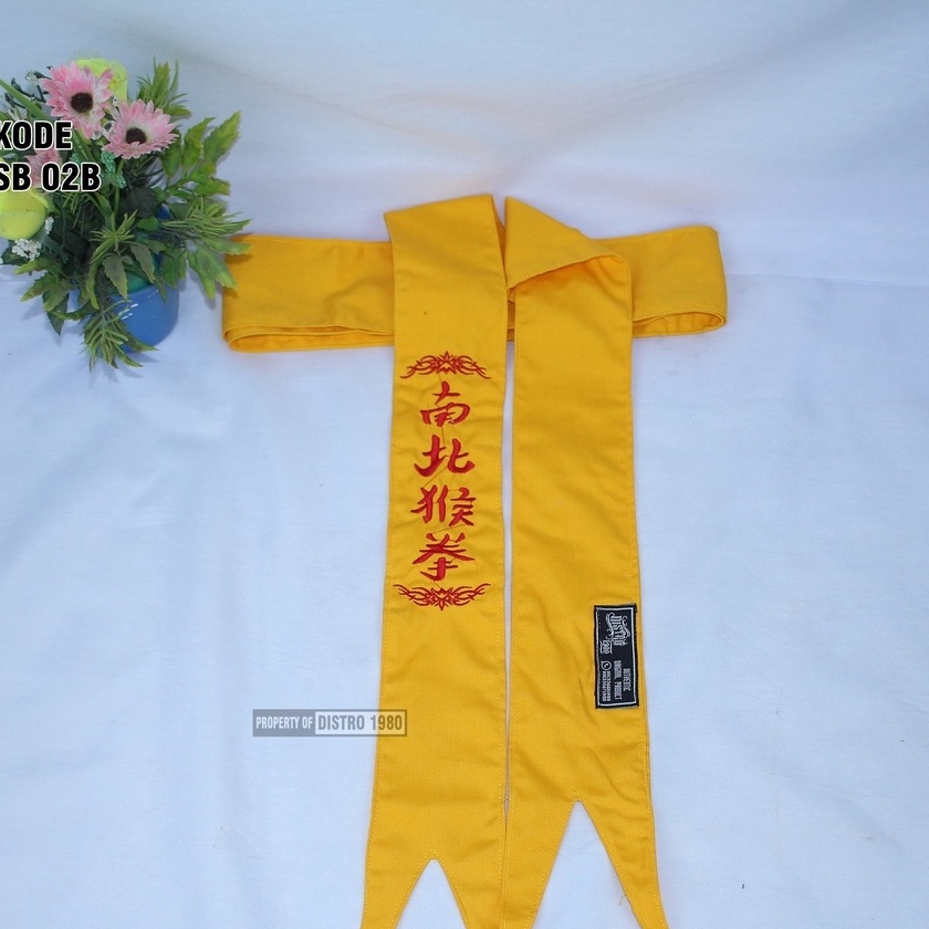 SWXR4113  SABUK IKS.PI KERA SAKTI SABUK KUNING BORDIR SB 02B