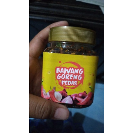 

Bawang goreng pedas 200ml