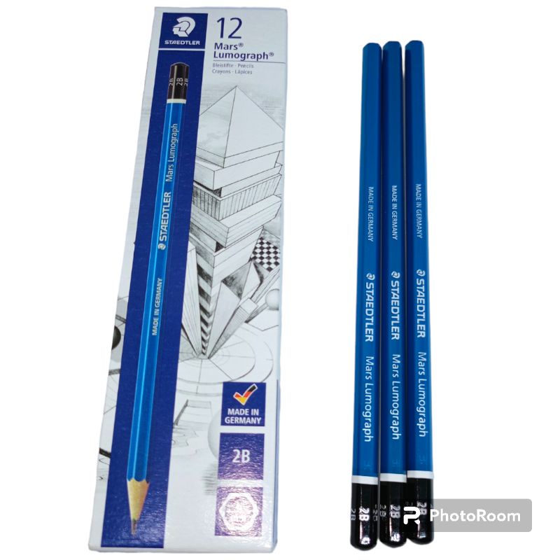 

(eceran) Pensil 2B / pensil staedler original lumograph