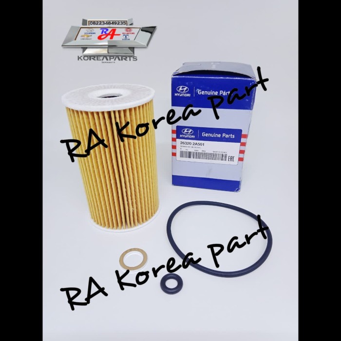Filter Oli Hyundai I20 Diesel Saringan Oil I 20 Solar Murah