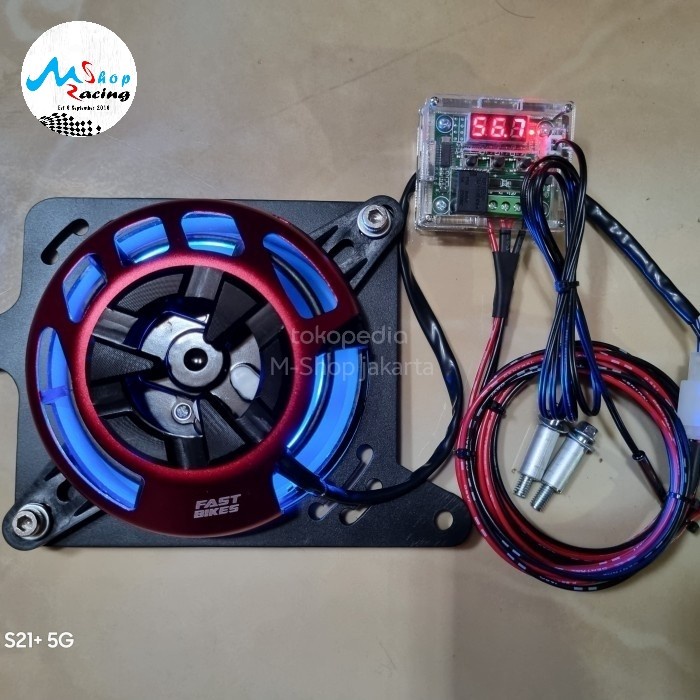 extra fan radiator nmax aerox Vario pcx dengan garnish