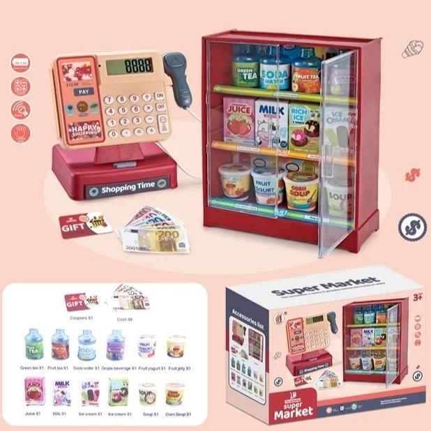 Mesin Kasir Mainan Super Market Kasir Kasiran Import