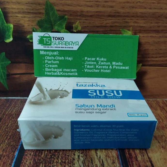 #@#@#@#@] Sabun Susu Tazzaka Sabun Pemutih Badan BPOM