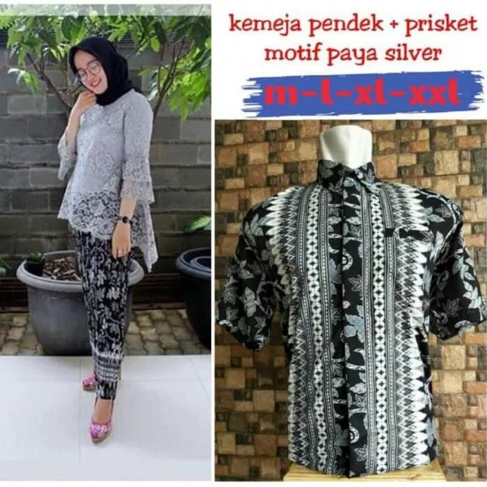 COUPLE KEBAYA BRUKAT RINJANI / KEBAYA MODERN/ GREY