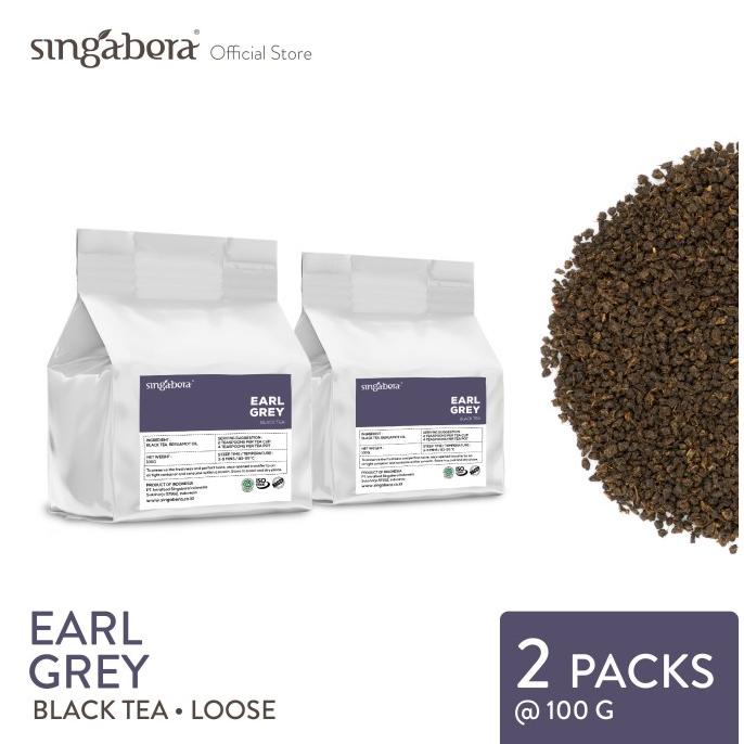 

Singabera Earl Grey - Black Tea - 2 packs @ 100g (Loose tea)