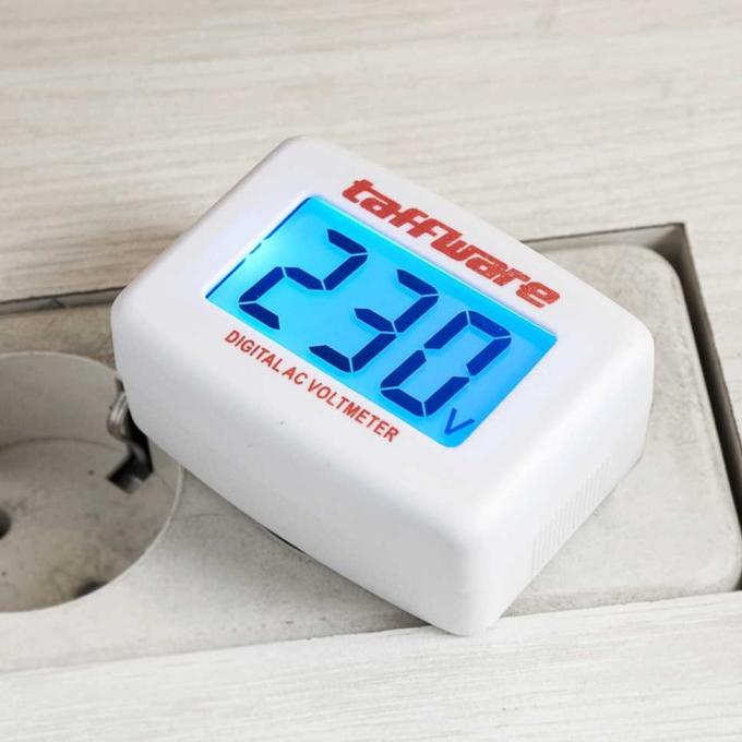 PENGUKUR VOLTASE DIGITAL LCD COLOKAN AC PLN PANEL TESTER VOLT METER 55