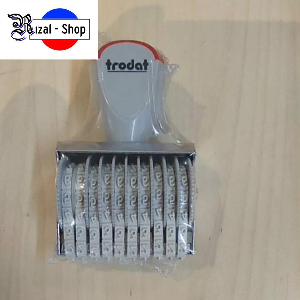 

ERA075 Trodat Stempel Angka Manual 10 digit 15310 / 3 mm **