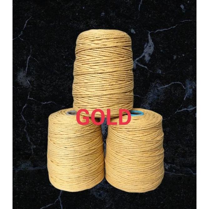 

ERA127 Tali katun warna size4mm (1kg) *