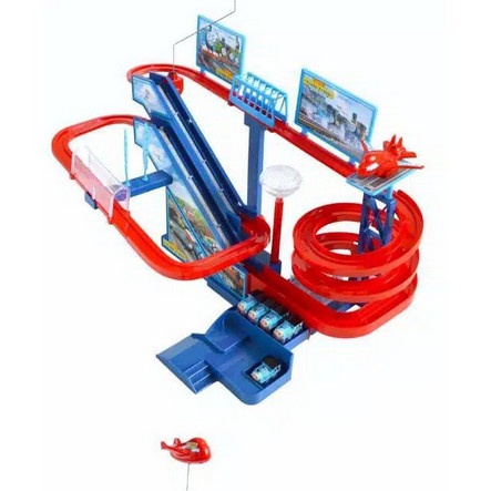 MUST HAVE RAIL TRAIN MAINAN KERETA SELUNCURAN TANGGA ESKALATOR EDUKASI ANAK TERBARU