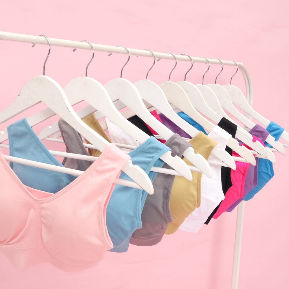 SALE Genie Bra Wanita Tanpa Kawat (isi 3 Pcs) | BH Sport, Push up, Busa, Tanpa tali, Jumbo, Sexy, Me