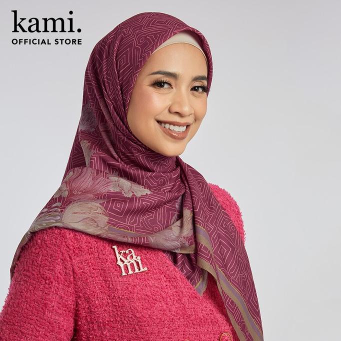 Sale Kami Monogram Maze Signature Scarf Termurah