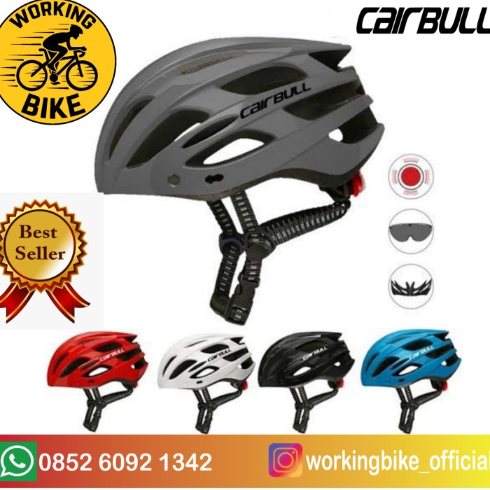 HELM HELMET SEPEDA CAIRBULL MAGNETIC GOGGLES CB-10 SPARK NOT ROCKBROS