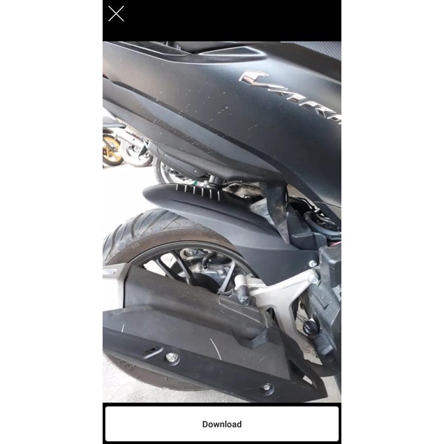 Hugger Spakbor Kolong Aksesoris Body Motor Vario 125 150 Led