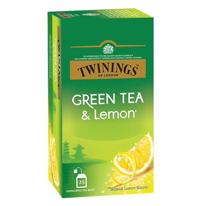 

!!!!!!] TWININGS Green Tea & Lemon 25 bags - Teh Hijau Celup