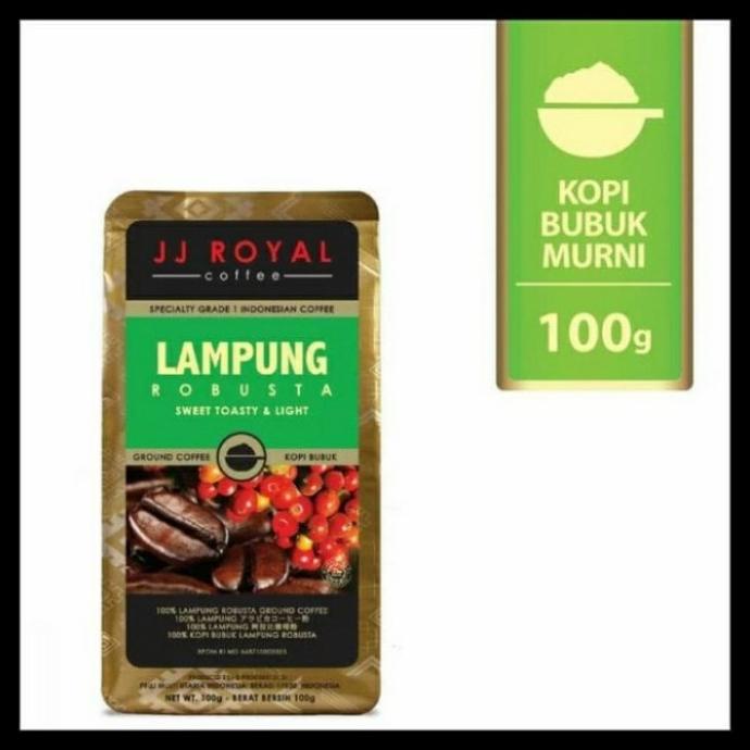 

] JJ ROYAL Lampung Robusta Coffee Ground 100gr