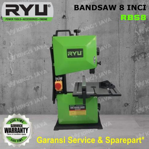 =====] Band Saw RYU RBS 8 Gergaji Kayu Bandsaw RYU 8"