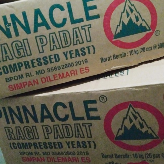 Hariya Pinnacle Yeast 1 Dus Ragi Basah (20 Pcs)-Gojek/Grab Only